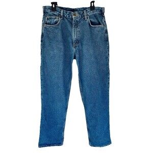 Carhartt B172 DST Jeans Men's Sz 36x32 (35x31) Plaid Flannel Lined Relaxed IRR